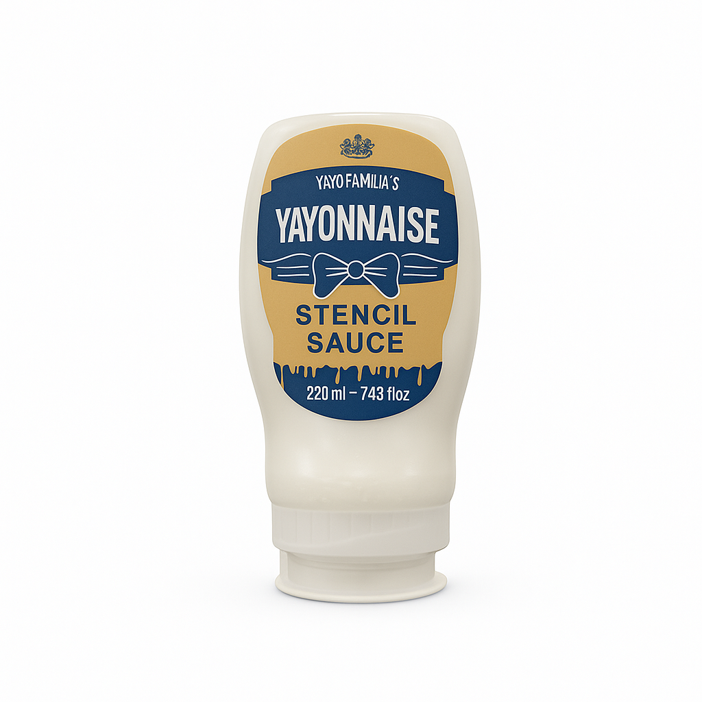 YAYONNAISE Stencil Sauce 220ml