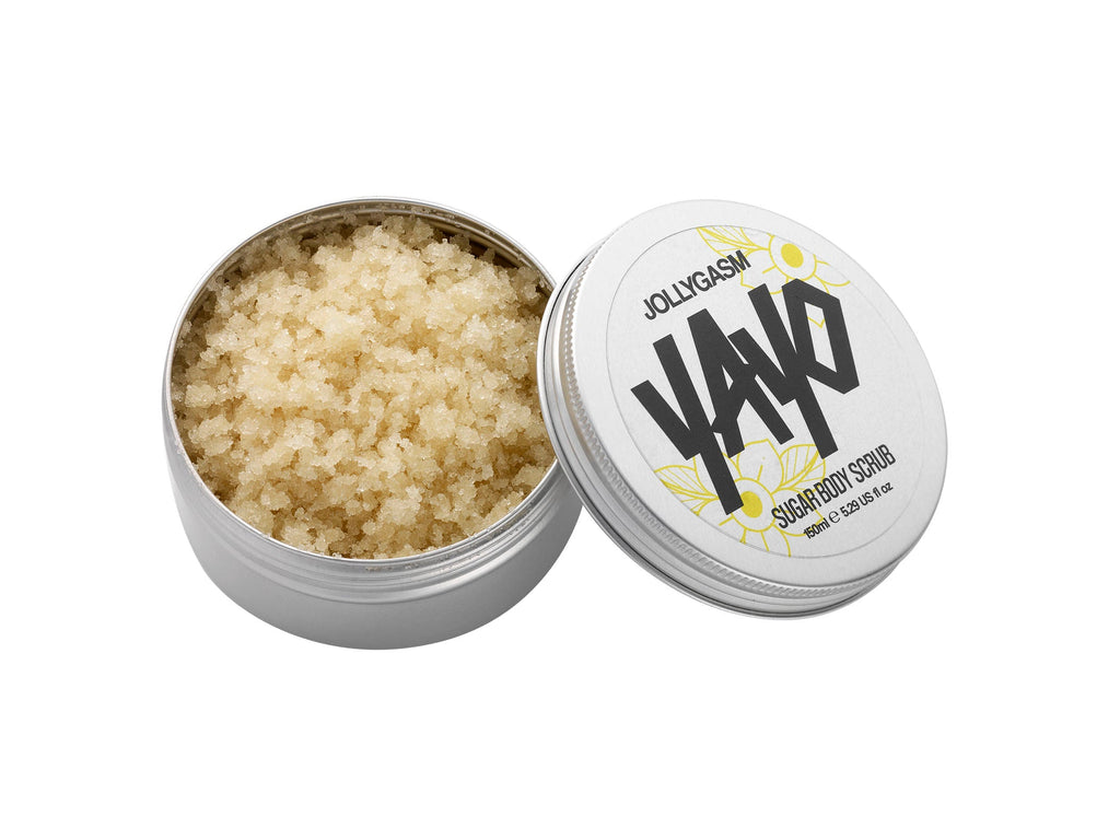 Jollygasm Patchouli and Lemongrass Sugar Scrub