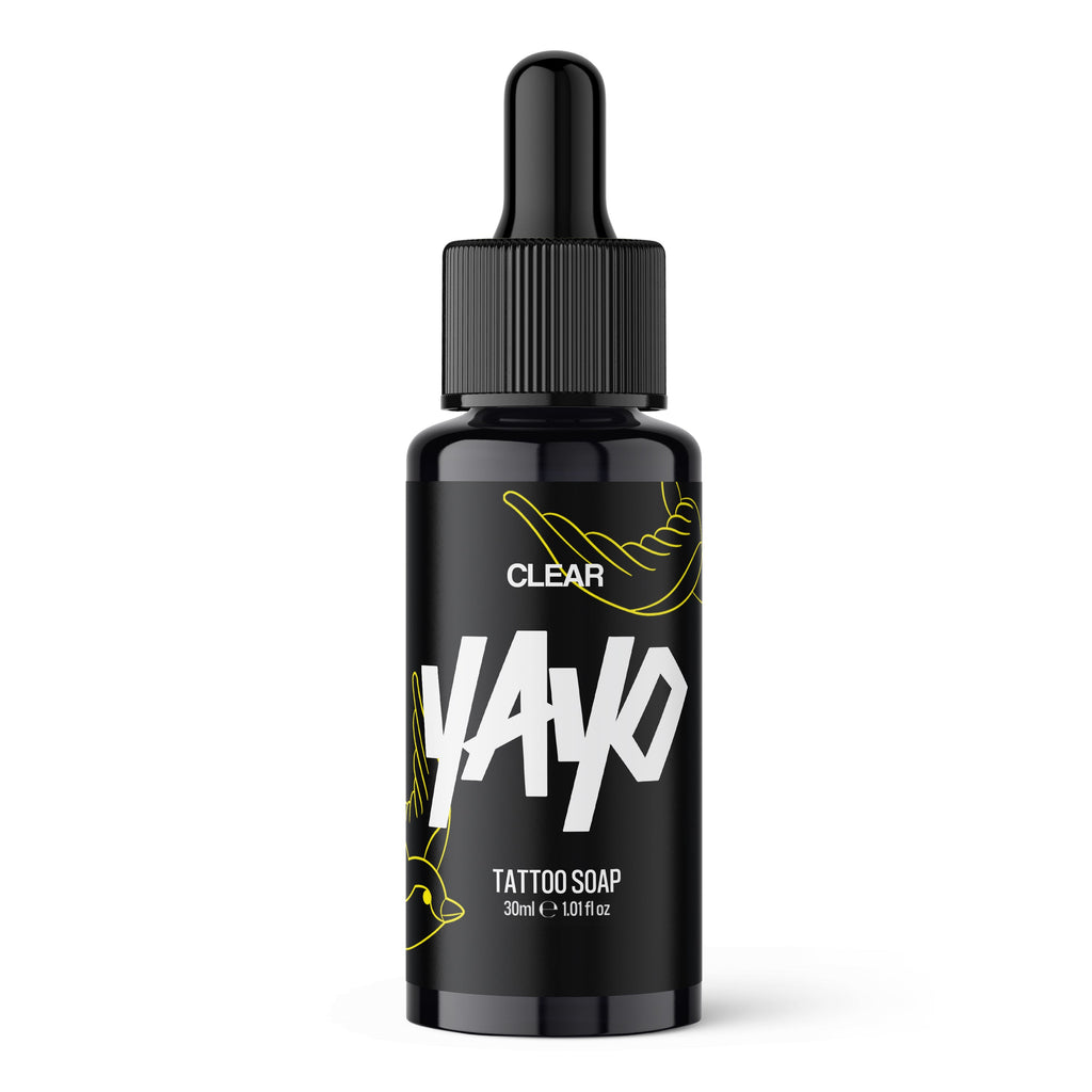 Clear Tattoo Soaps for Gentle Ink Care
