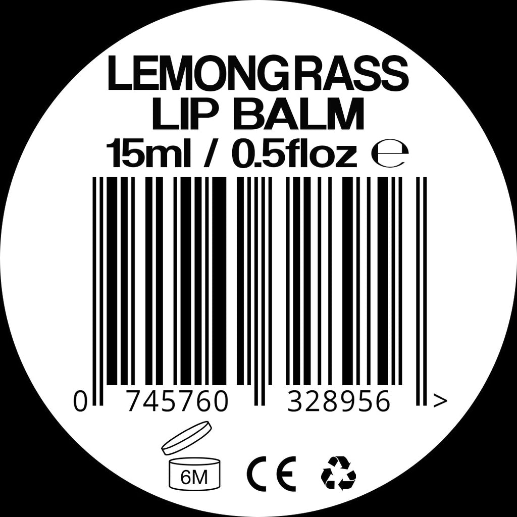 Jollygasm Lemongrass Lip Balm