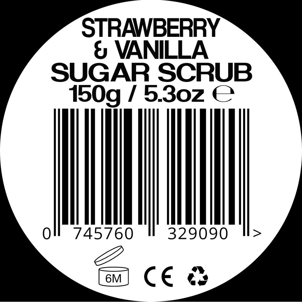 Rubem Strawberry & Vanilla Sugar Scrub